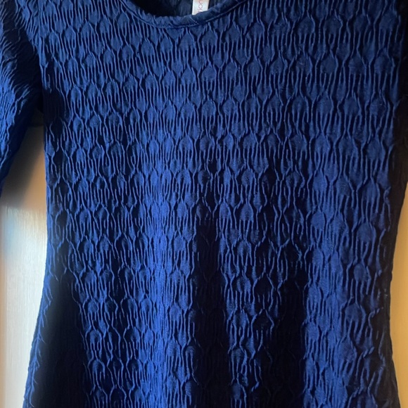 Navy Blue BodyCon Dress - Picture 2 of 3